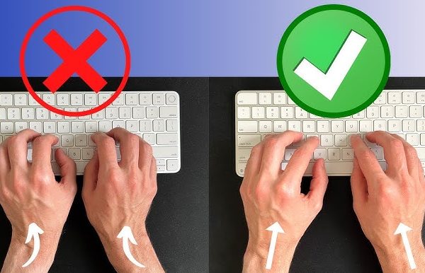 5 Posisi Tangan yang Baik Saat Mengetik Agar Tidak Kram